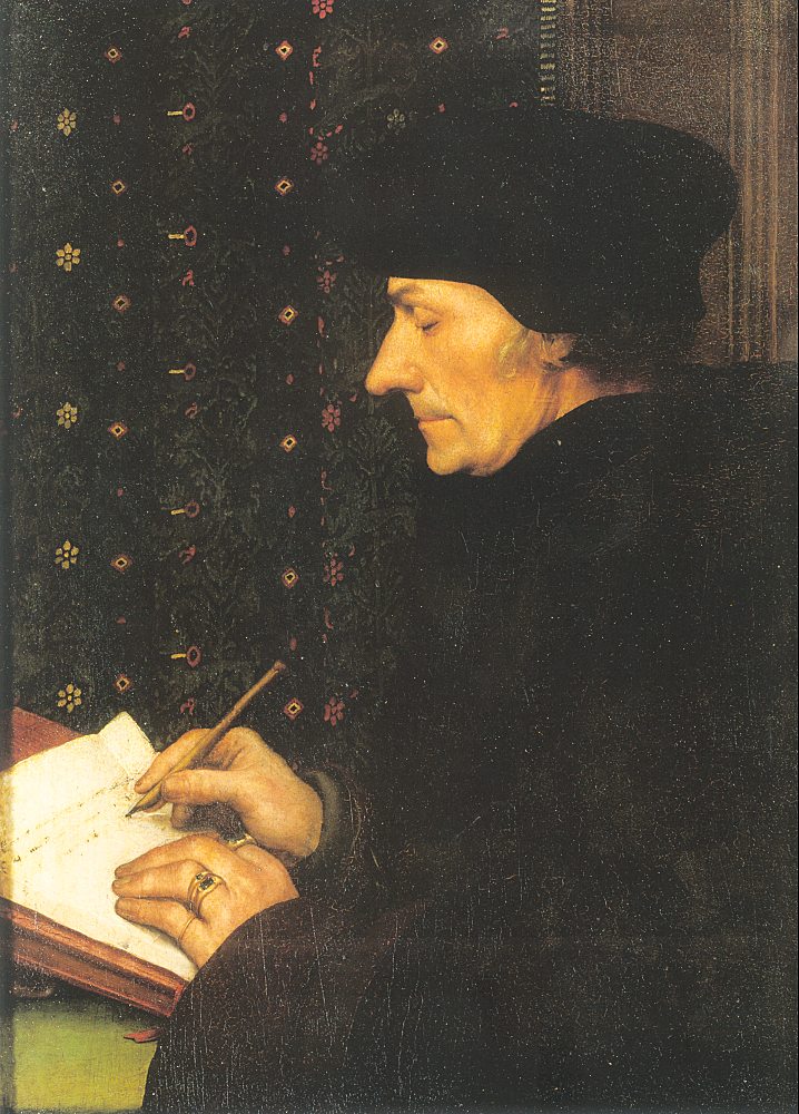 Portrait of Erasmus of Rotterdam Writing